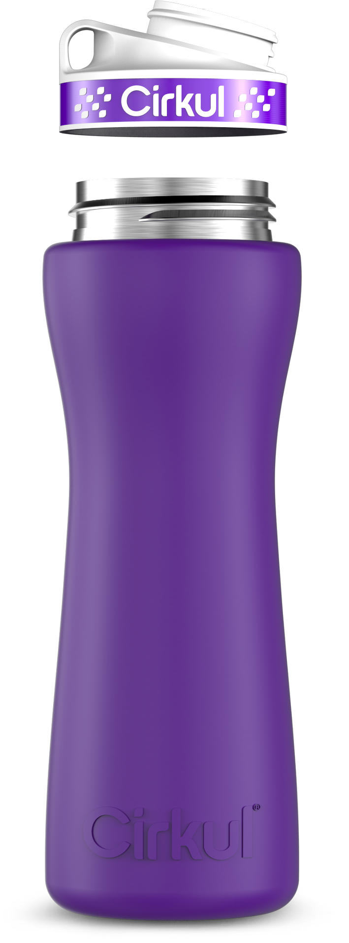 Custom 22oz. Stainless Steel Bottle & Comfort Grip Lid