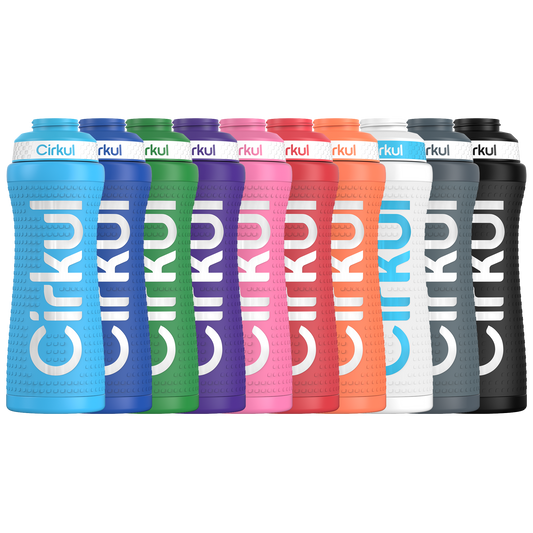 22oz. Grip Stainless Steel Bottle & Sport Lid