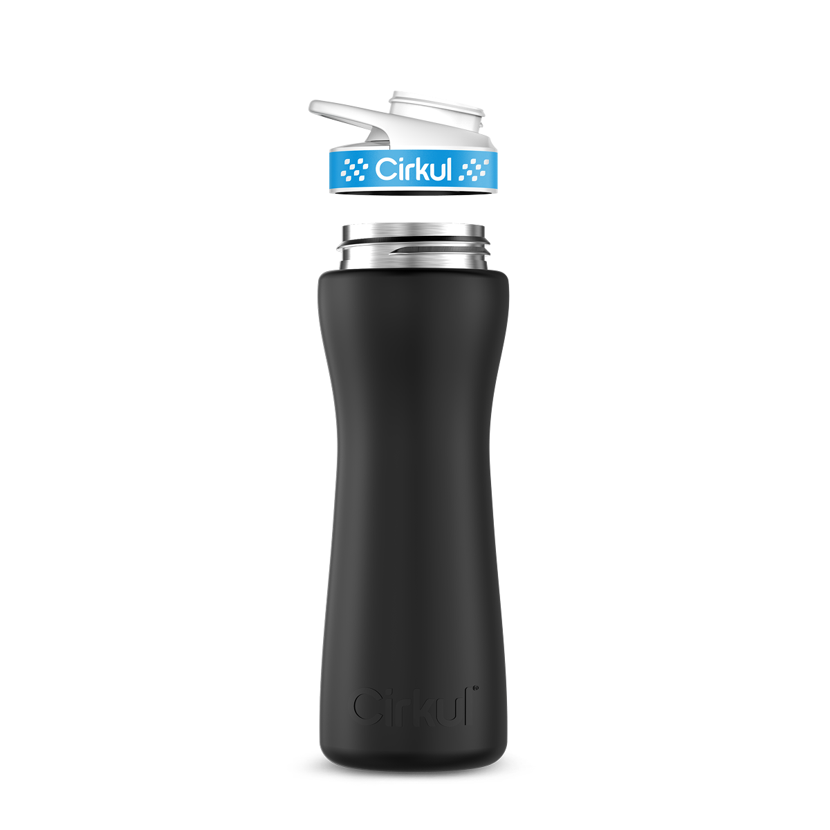 22oz. Stainless Steel Bottle & Comfort Grip Lid