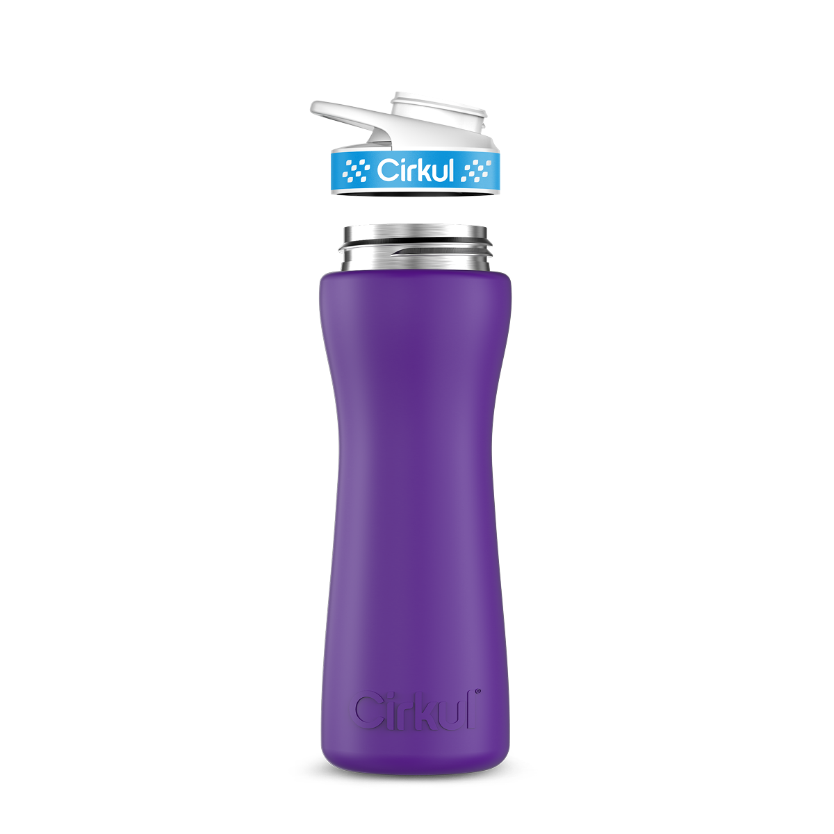 22oz. Stainless Steel Bottle & Comfort Grip Lid