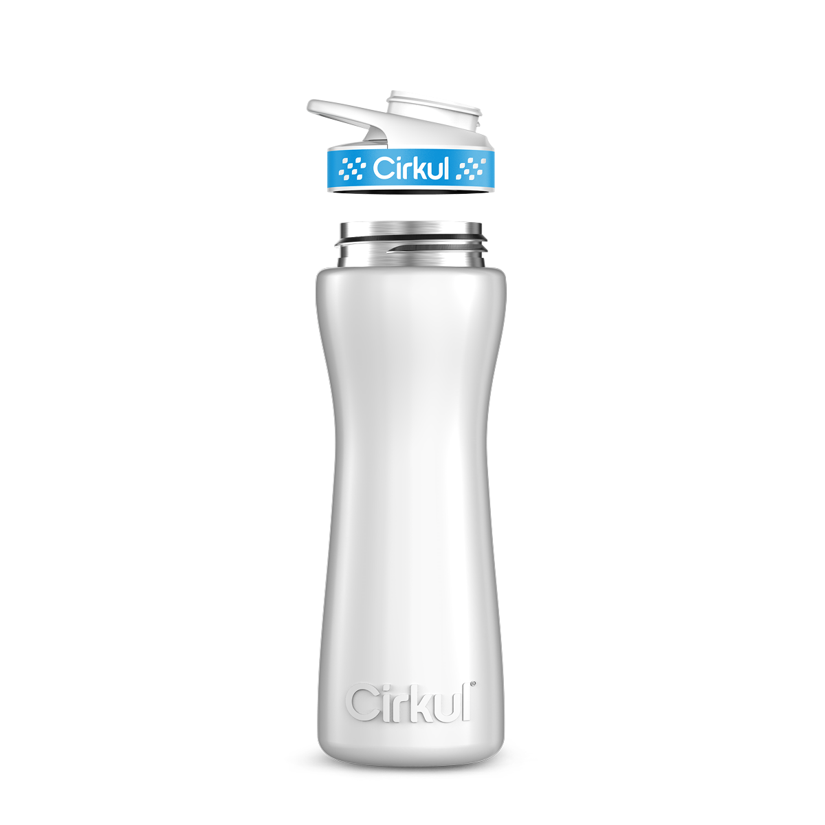 22oz. Stainless Steel Bottle & Comfort Grip Lid