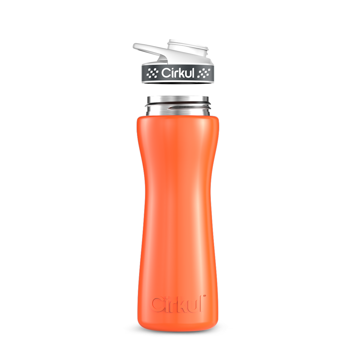 22oz. Stainless Steel Bottle & Comfort Grip Lid