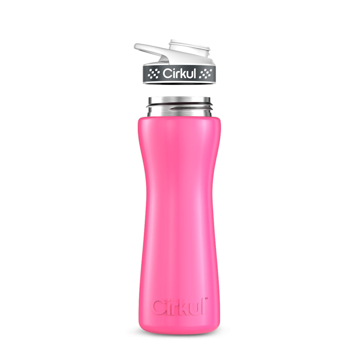 22oz. Stainless Steel Bottle & Comfort Grip Lid