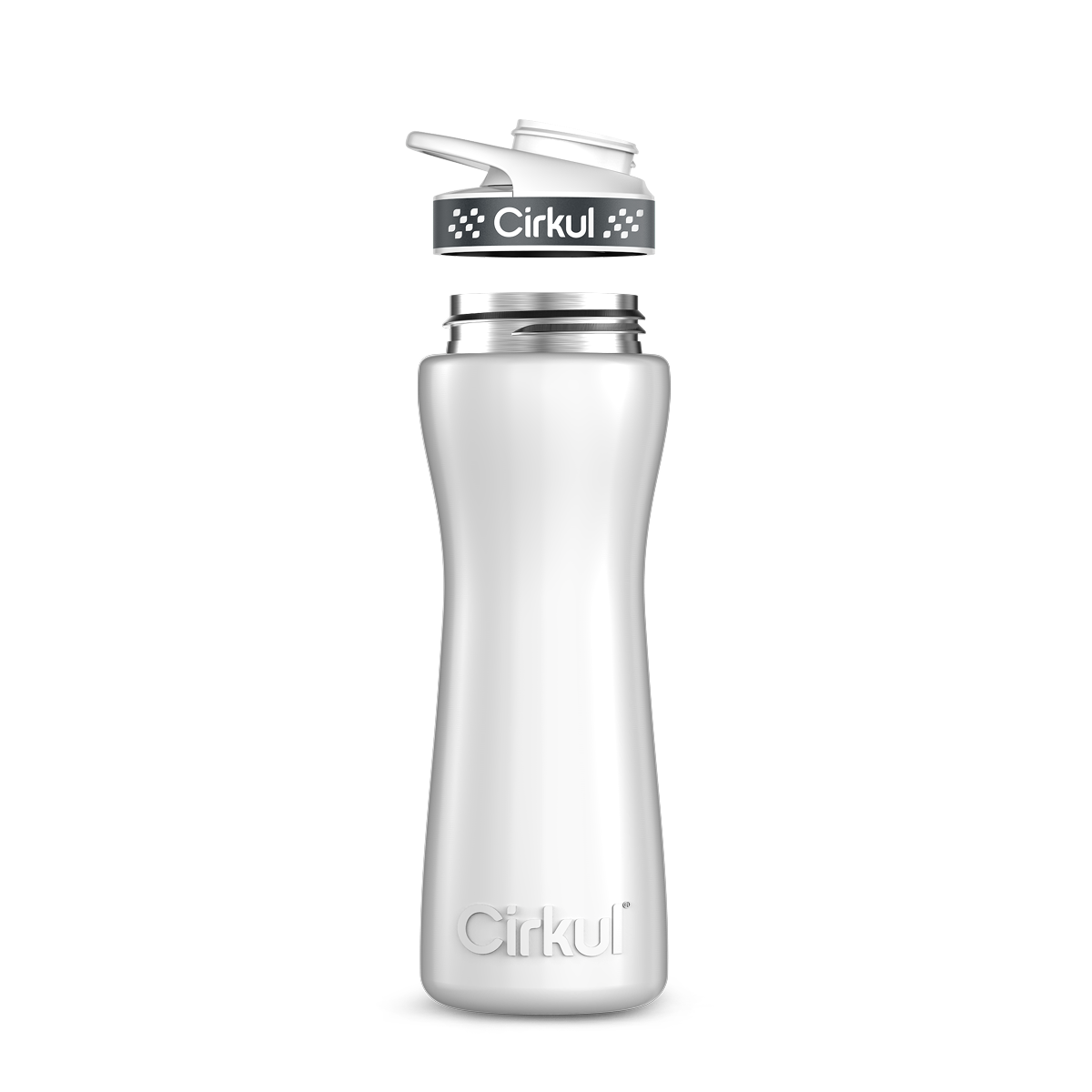 22oz. Stainless Steel Bottle & Comfort Grip Lid