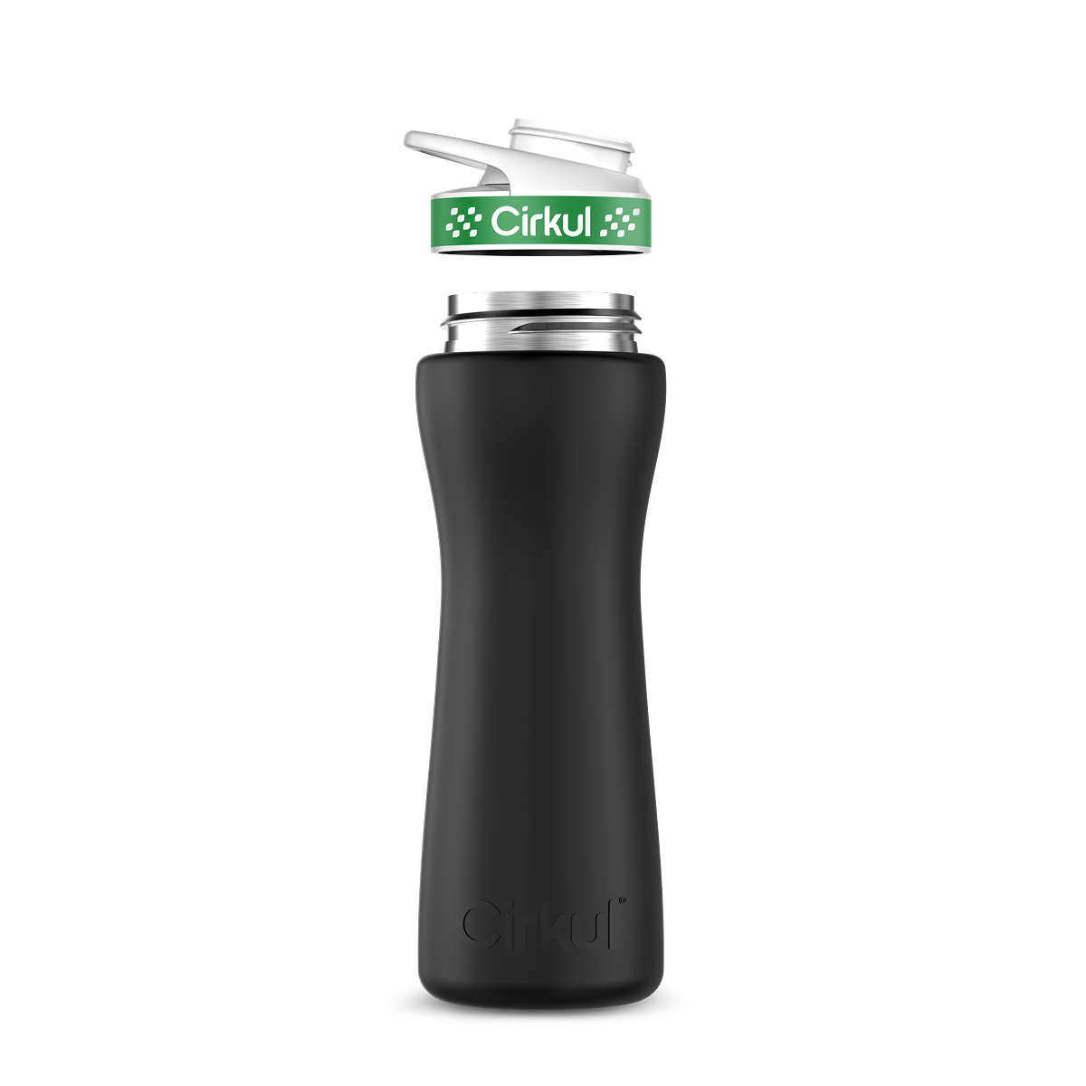 22oz. Stainless Steel Bottle & Comfort Grip Lid