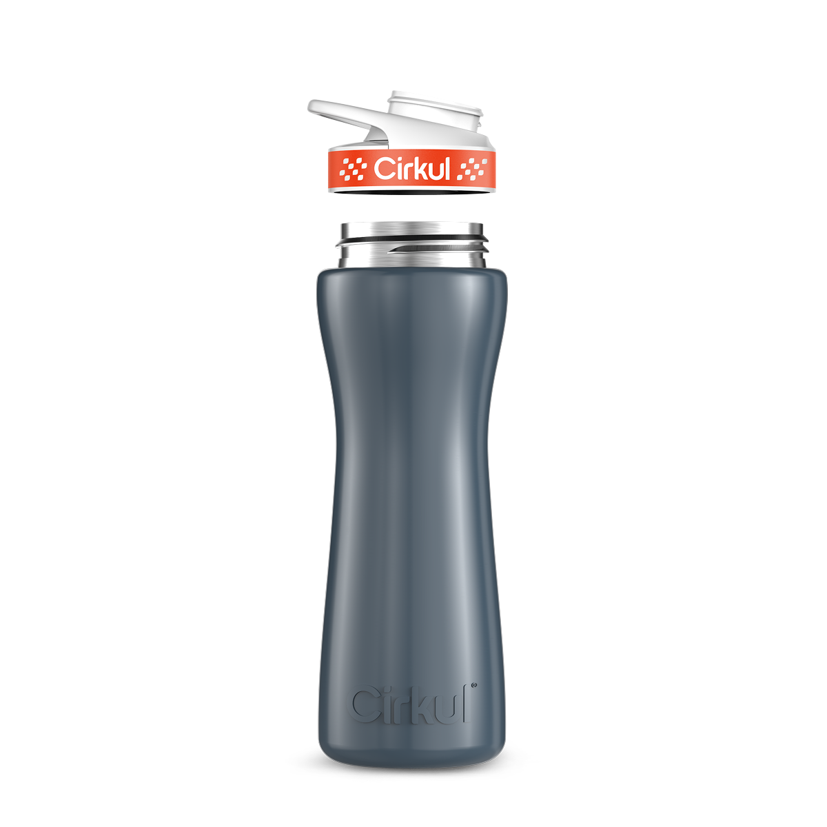 22oz. Stainless Steel Bottle & Comfort Grip Lid