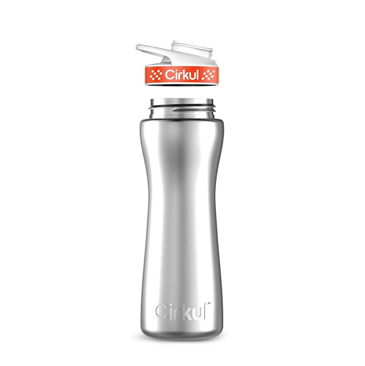 22oz. Stainless Steel Bottle & Comfort Grip Lid