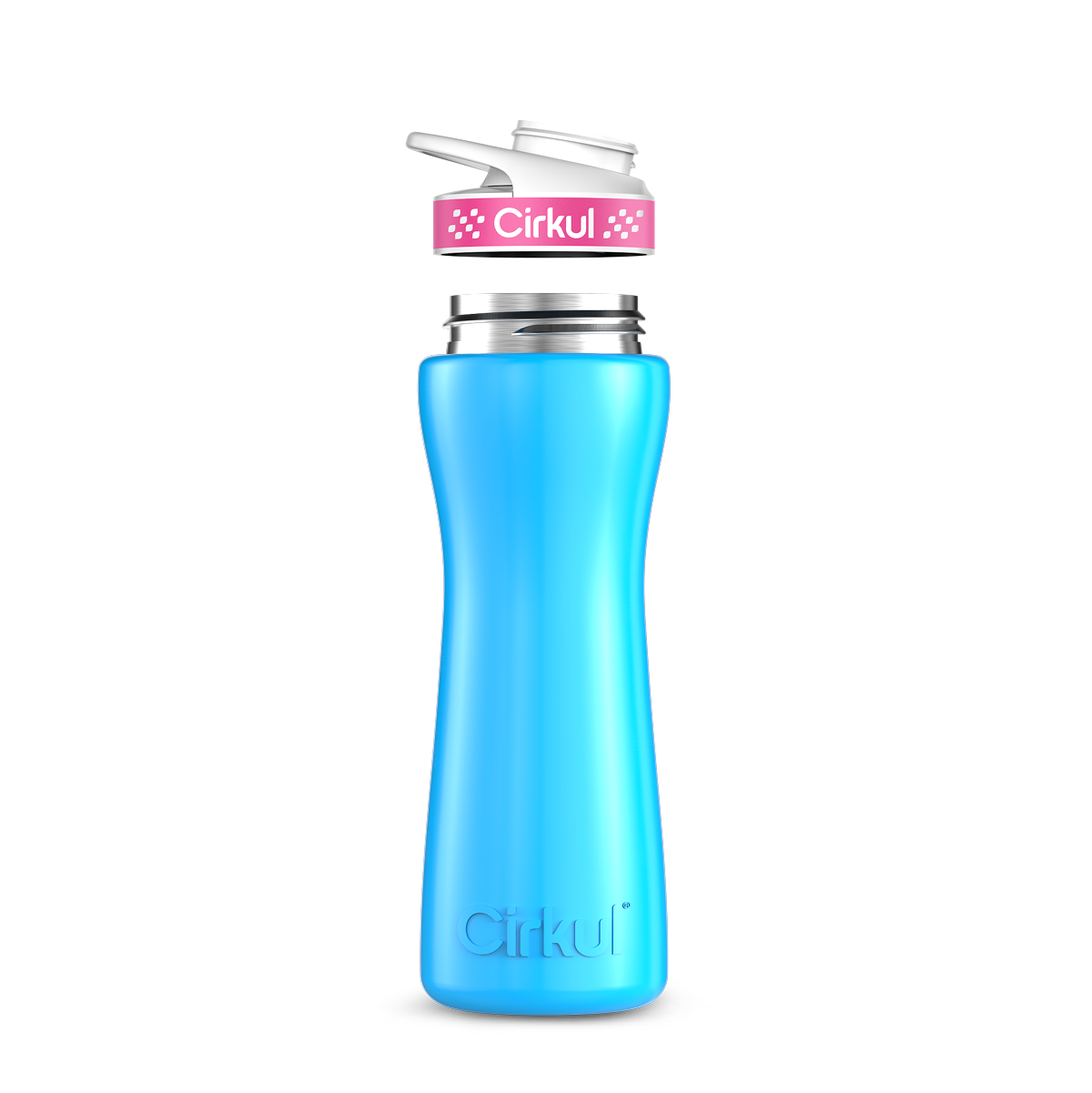 22oz. Stainless Steel Bottle & Comfort Grip Lid