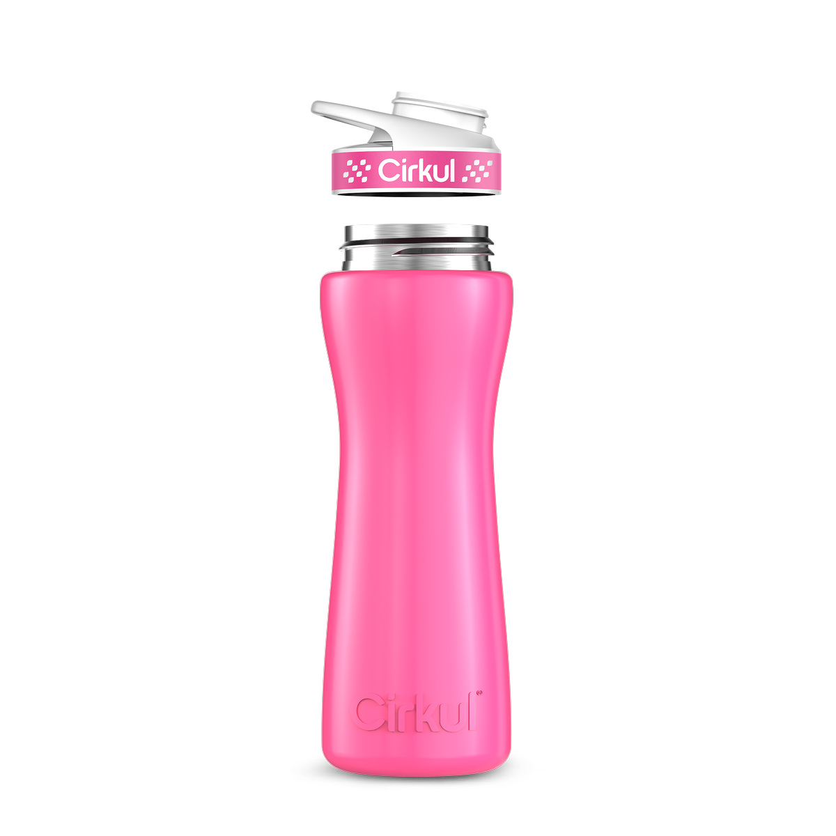 22oz. Stainless Steel Bottle & Comfort Grip Lid