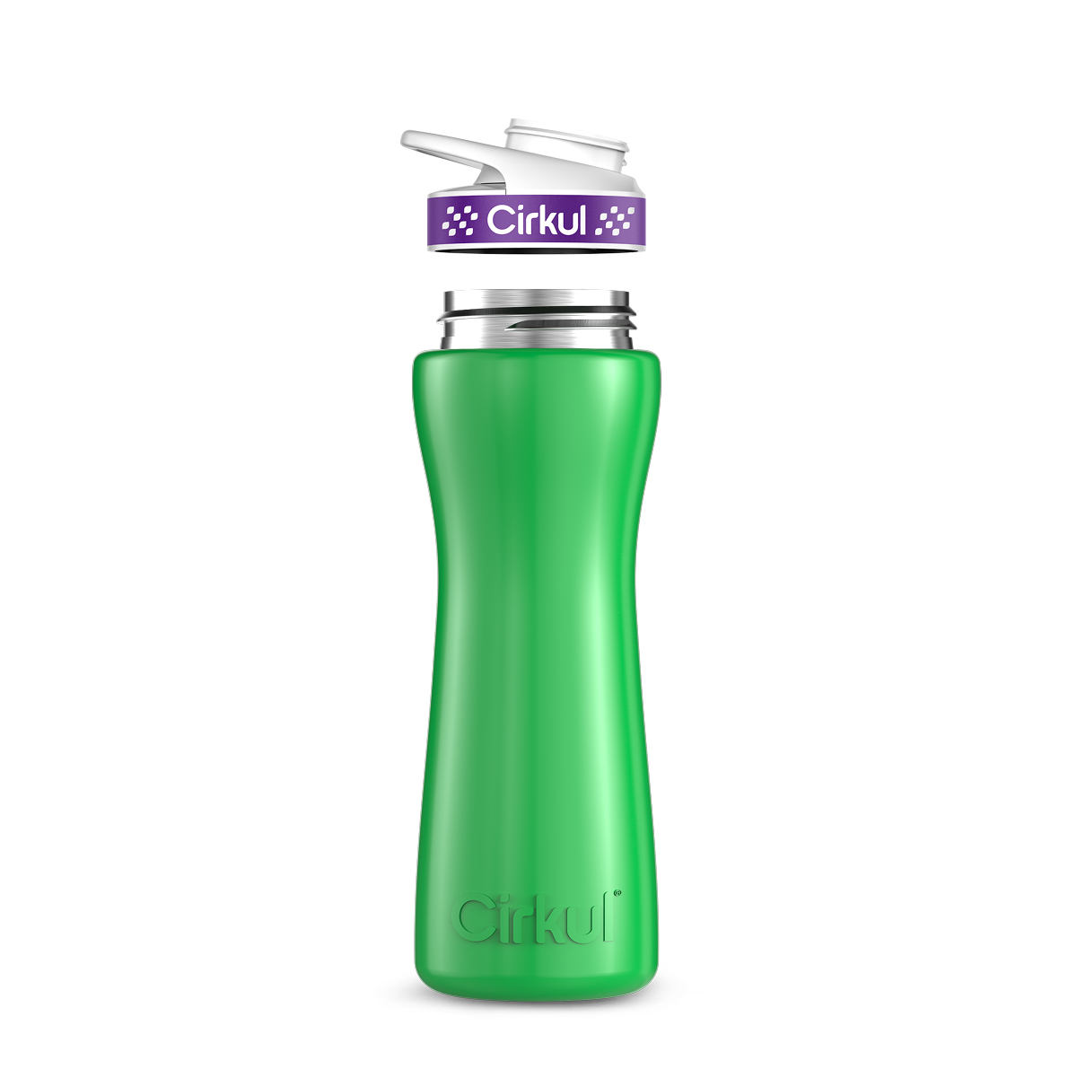 22oz. Stainless Steel Bottle & Comfort Grip Lid