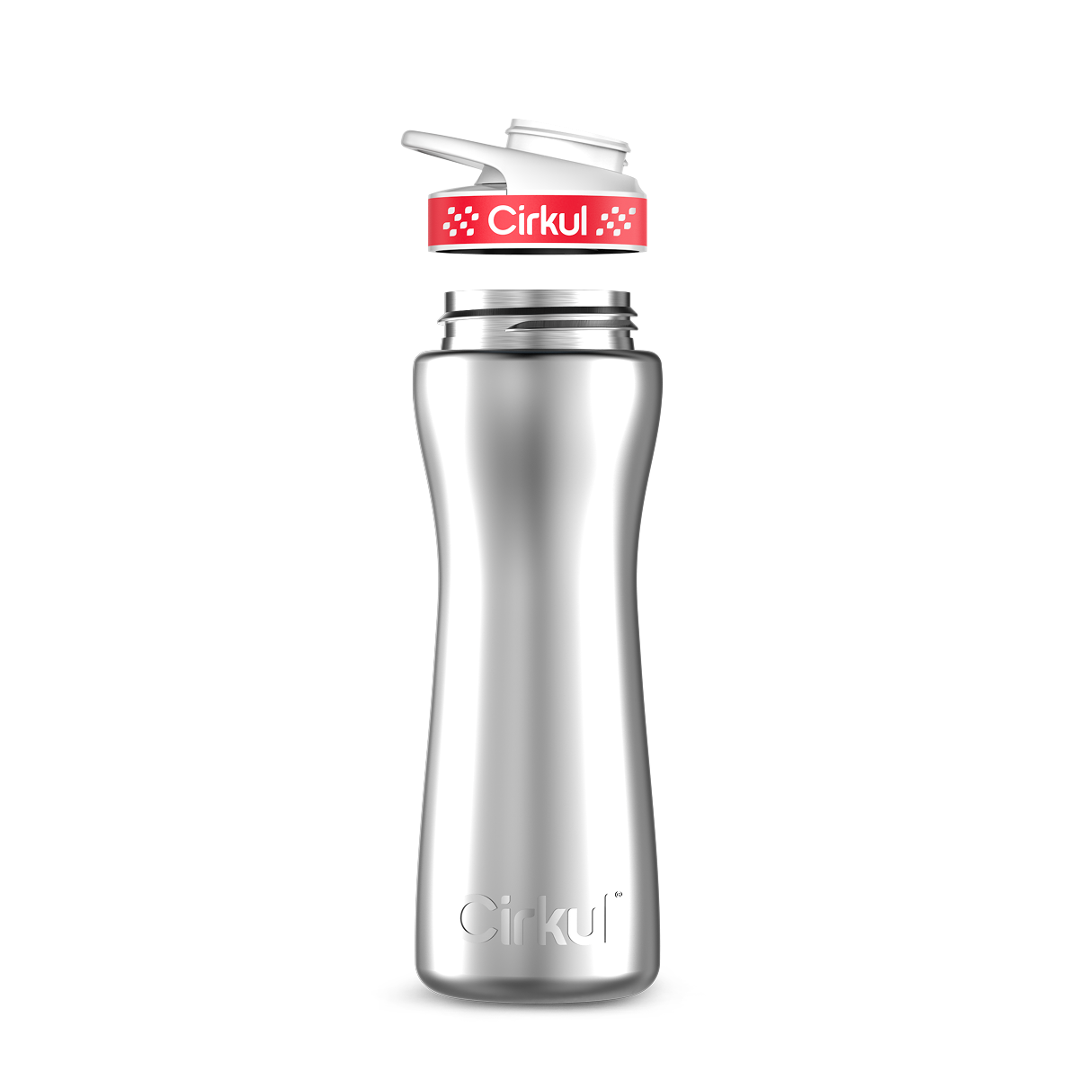 22oz. Stainless Steel Bottle & Comfort Grip Lid