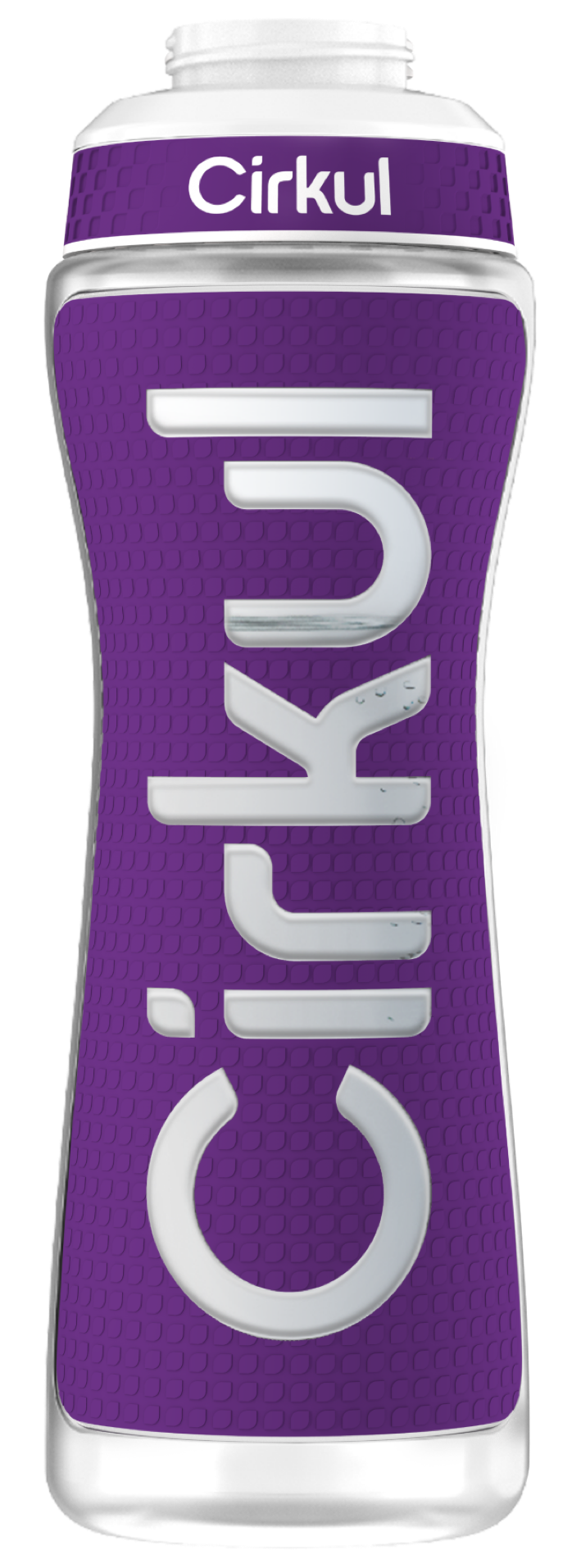 22oz. Grip Squeeze Plastic Bottle & Sport Lid
